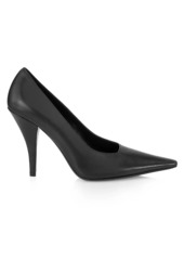 The Row Lana Leather Pumps