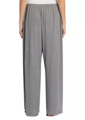 The Row Lanuit Cotton Wide-Leg Lounge Pants