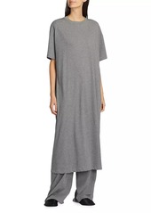 The Row Lanuit Cotton Wide-Leg Lounge Pants