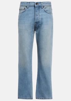 The Row Lesley cropped denim jeans