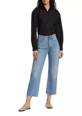 The Row Lesley High-Rise Crop Jeans