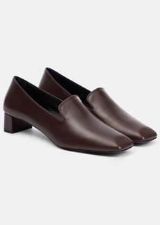 The Row Margaret leather loafers