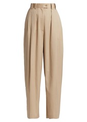 The Row Marian Techno Cotton Trousers