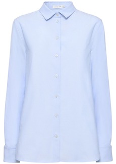 The Row Metis Cotton Poplin Shirt