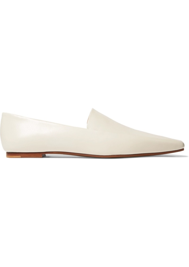 the row minimal leather loafers