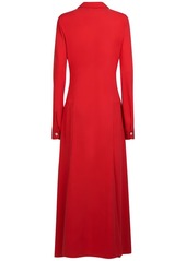 The Row Myra Silk Long Shirt Dress