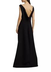 The Row Rhea Boatneck Gown