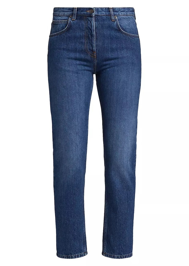 The Row Riaco Straight-Leg Ankle Jeans