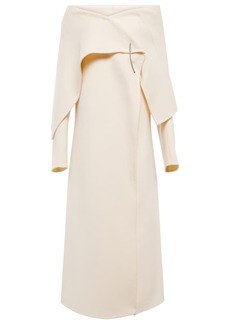 The Row Rivoli asymmetrical cashmere coat