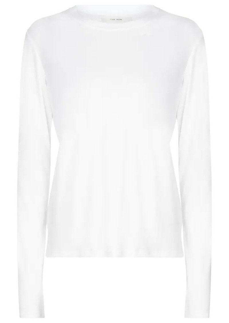 The Row Shermann cotton-jersey top
