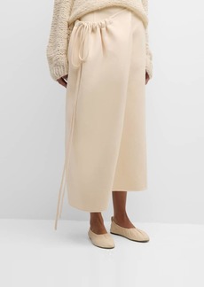 The Row Silon Cashmere-Blend Maxi Skirt