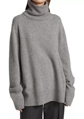 The Row Stepny Wool & Cashmere Turtleneck Sweater
