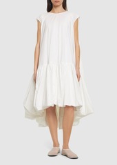 The Row Tadao Ruffled Poplin Midi Dress