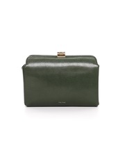 The Row - Amazon Leather Clutch - Neutral - OS - Moda Operandi