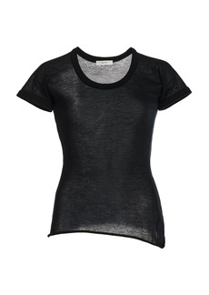 The Row - Analyn Cashmere T-Shirt - Black - M - Moda Operandi