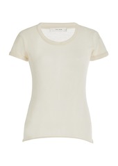 The Row - Analyn Cashmere T-Shirt - Neutral - XL - Moda Operandi