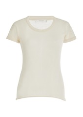 The Row - Analyn Cashmere T-Shirt - Neutral - L - Moda Operandi