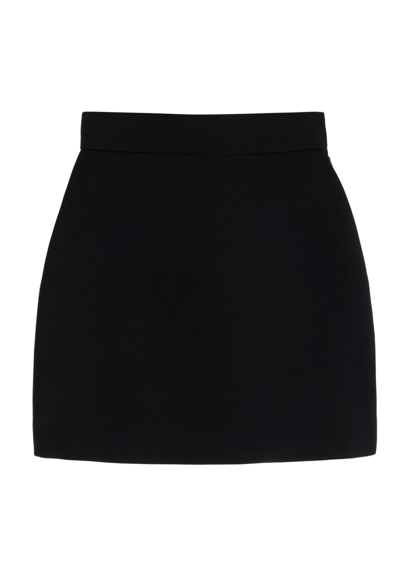 The Row - Anouk Wool Skirt - Black - US 6 - Moda Operandi