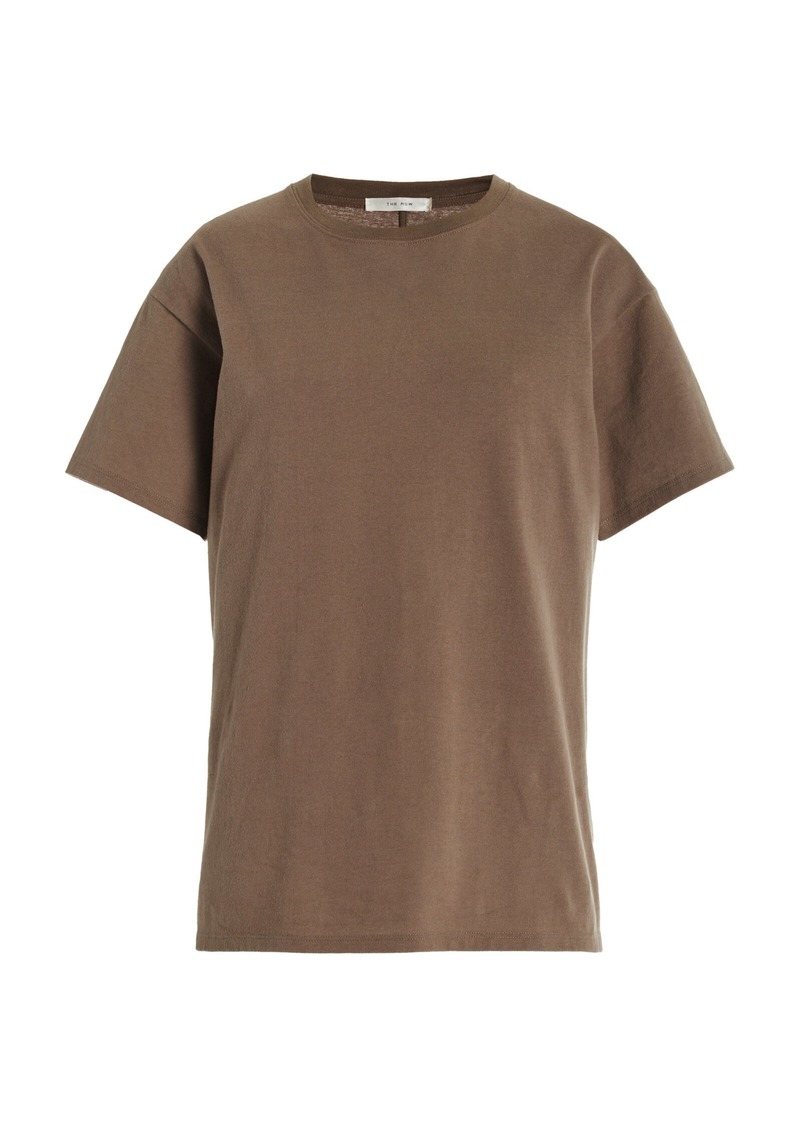 The Row - Ashton Cotton T-Shirt - Neutral - XL - Moda Operandi