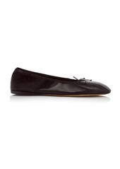 The Row - Awar Leather Ballet Flats - Black - IT 38 - Moda Operandi