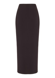 The Row - Bartelle Wool Midi Skirt - Brown - US 4 - Moda Operandi