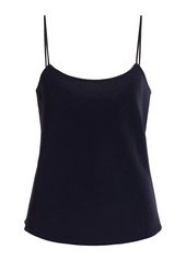 The Row - Biggins Cady Top - Navy - XL - Moda Operandi