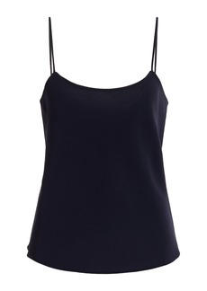 The Row - Biggins Cady Top - Navy - XL - Moda Operandi