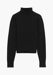 The Row - Chanic merino wool and cashmere-blend turtleneck sweater - Black - L