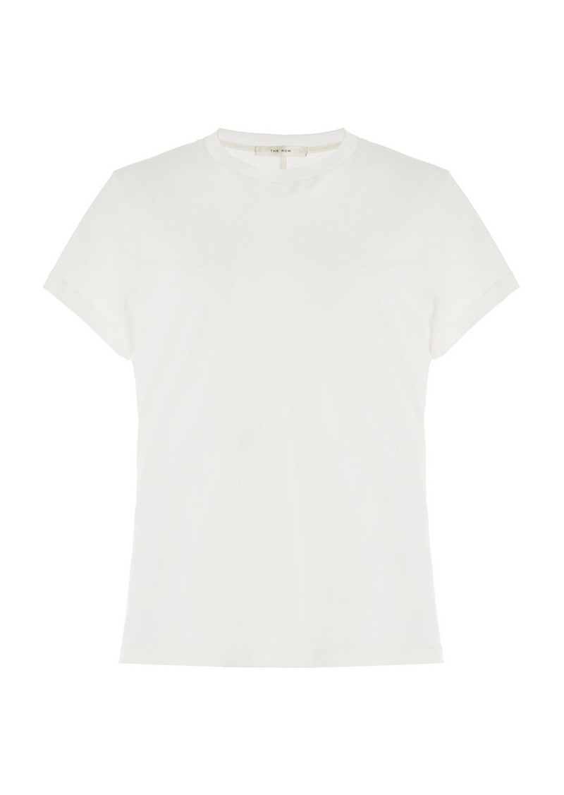 The Row - Charo Cotton T-Shirt - White - XL - Moda Operandi