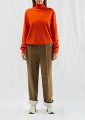 The Row - Ciba Cashmere Roll-neck Sweater - Womens - Orange