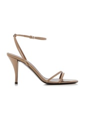 The Row - Cleo Leather Sandals - Neutral - IT 35 - Moda Operandi