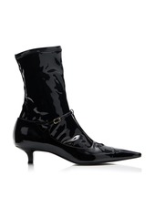 The Row - Cyd Patent Leather Boots - Black - IT 37.5 - Moda Operandi