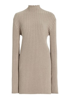 The Row - Deidree Ribbed Silk Sweater - Neutral - S - Moda Operandi
