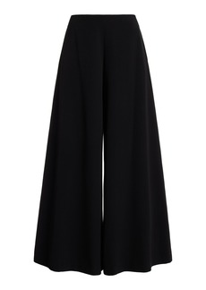 The Row - Dela High-Rise Wool Wide-Leg Pants - Black - US 2 - Moda Operandi