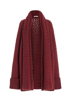 The Row - Dintia Cashmere Blanket Cardigan - Red - M/L - Moda Operandi