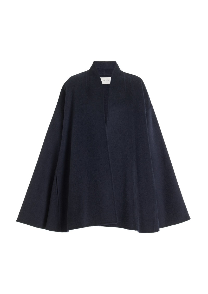 The Row - Edmond Cashmere Jacket - Blue - M - Moda Operandi