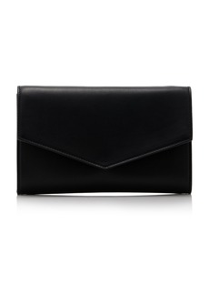 The Row - Envelope Leather Bag - Black - OS - Moda Operandi