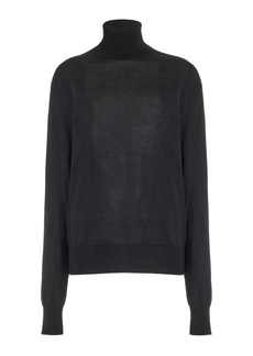 The Row - Eva Cashmere Turtleneck Sweater - Black - XS - Moda Operandi