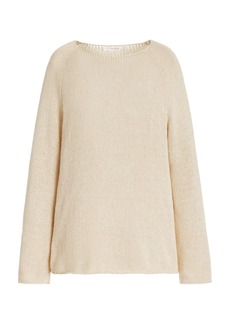 The Row - Fausto Knit Silk Sweater - Neutral - XL - Moda Operandi