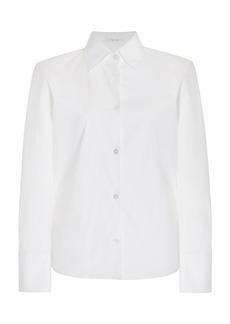 The Row - Frou Stretch-Cotton Shirt - White - US 6 - Moda Operandi