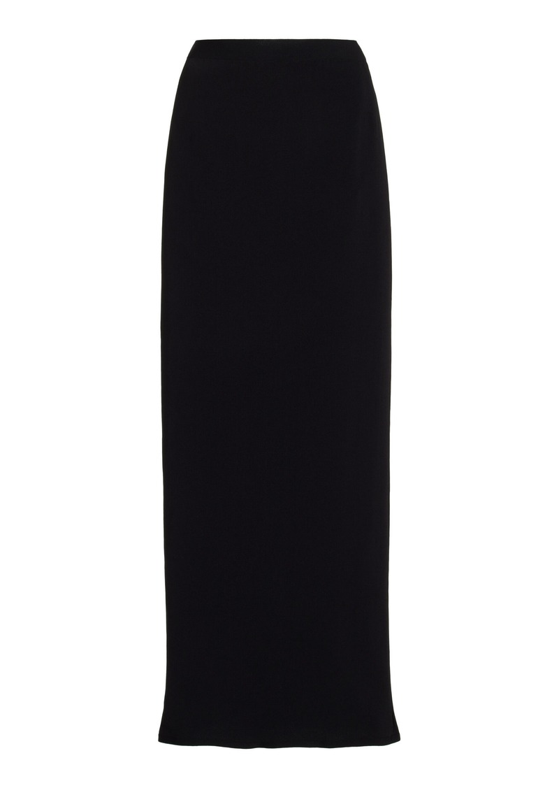 The Row - Gabbo Column Maxi Skirt - Black - XS - Moda Operandi