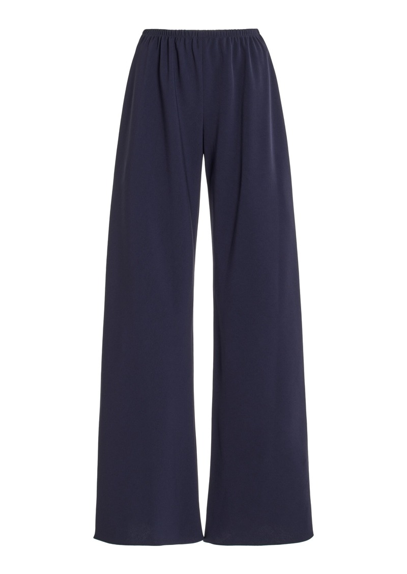 The Row - Gala Cady Wide-Leg Pants - Navy - XL - Moda Operandi