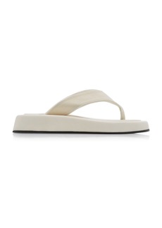 The Row - Ginza Thong Sandals - White - IT 37 - Moda Operandi