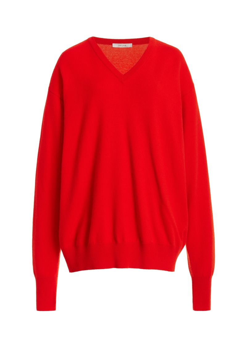 The Row - Gracy Cashmere Sweater - Red - M - Moda Operandi