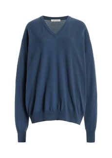 The Row - Gracy Cashmere Sweater - Blue - XS - Moda Operandi