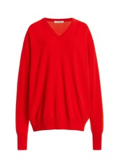 The Row - Gracy Cashmere Sweater - Red - S - Moda Operandi