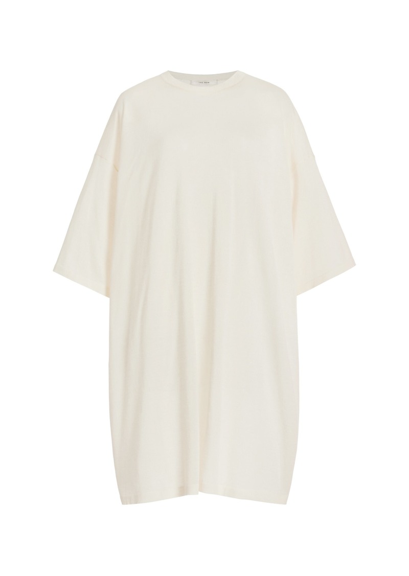 The Row - Graig Oversized Cashmere T-Shirt - Ivory - XL - Moda Operandi