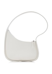 The Row - Half Moon Leather Bag - Ivory - OS - Moda Operandi