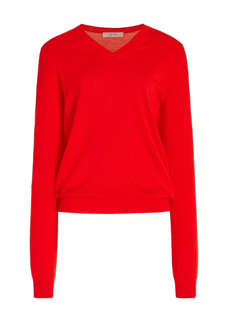 The Row - Haus Wool Top - Red - M - Moda Operandi