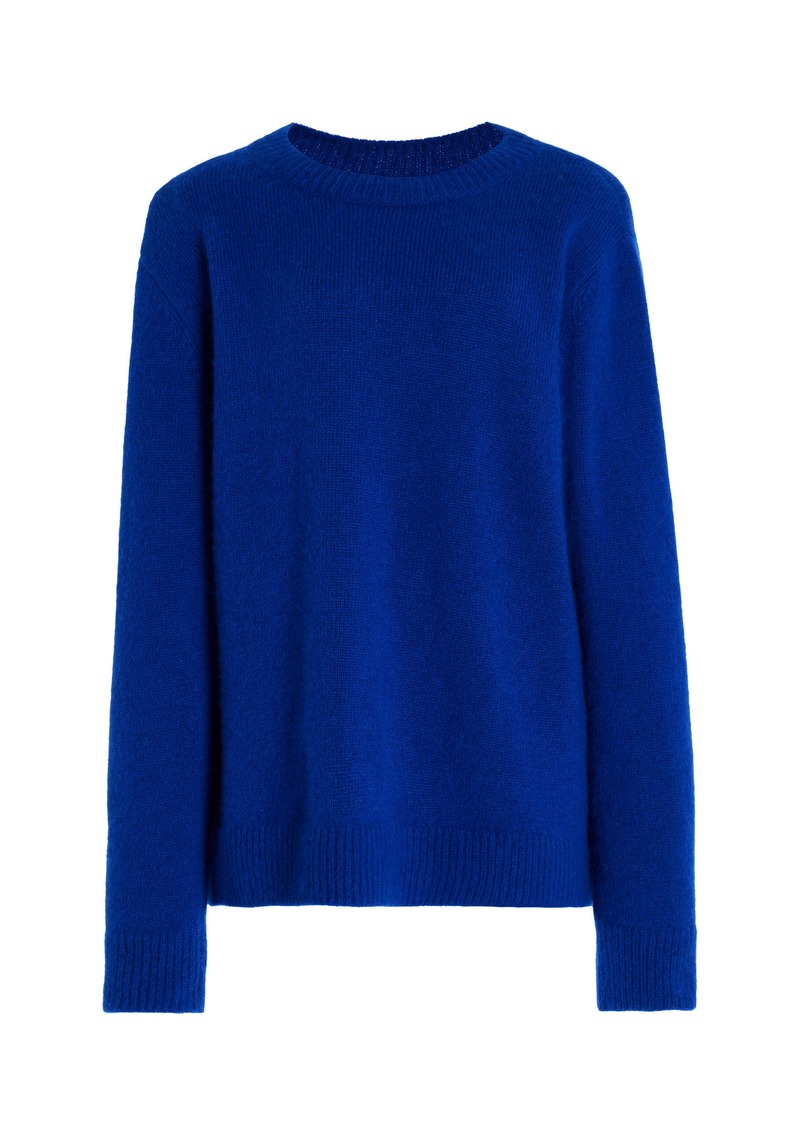 The Row - Hege Cashmere And Silk-Blend Top - Blue - L - Moda Operandi